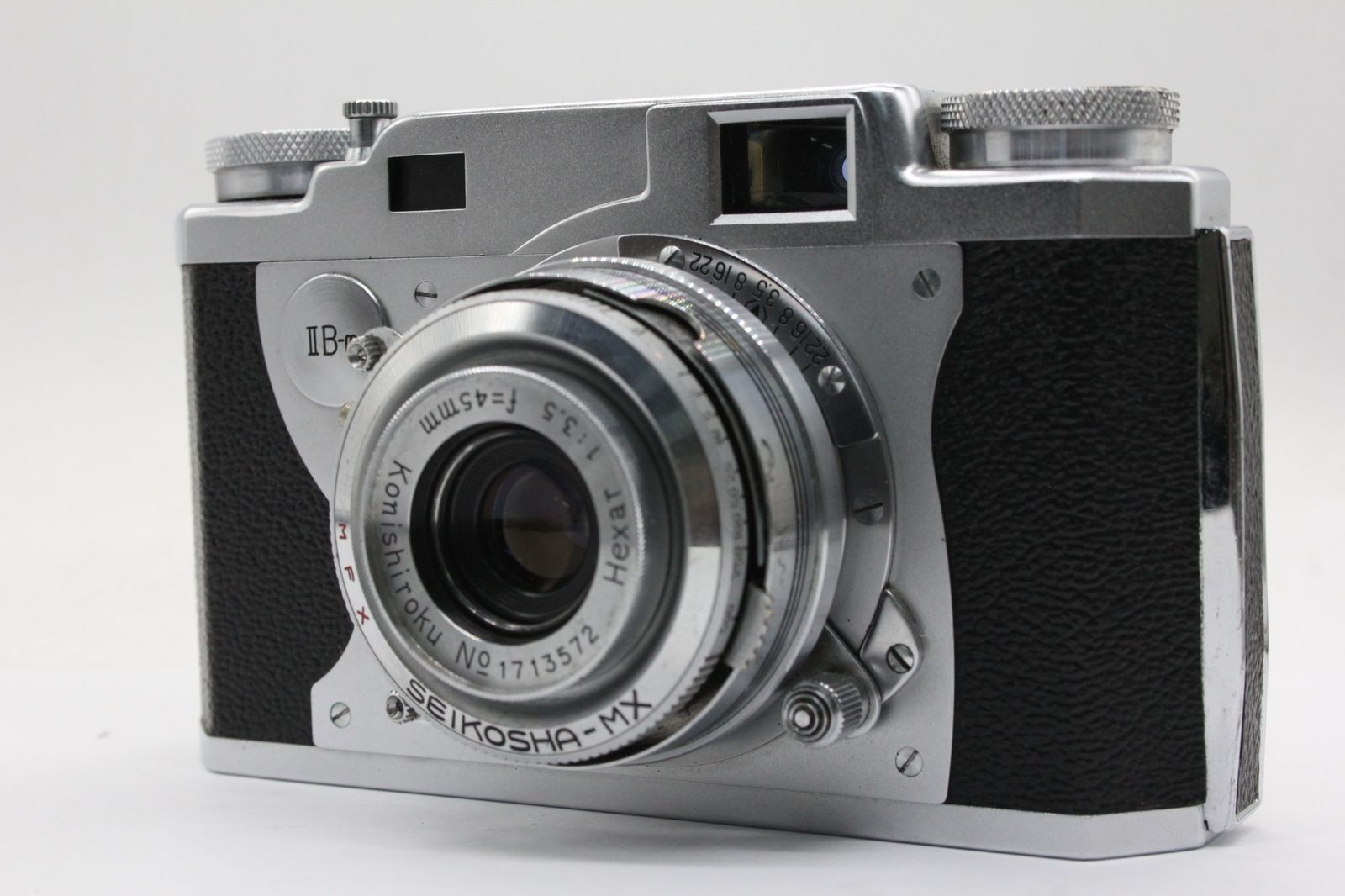✨Konica  Ⅱ B-m  レンジファインダーカメラ 45mm F3.5 コニカ Konica II B-m Hexar 45mm F3.5 レンジファインダー