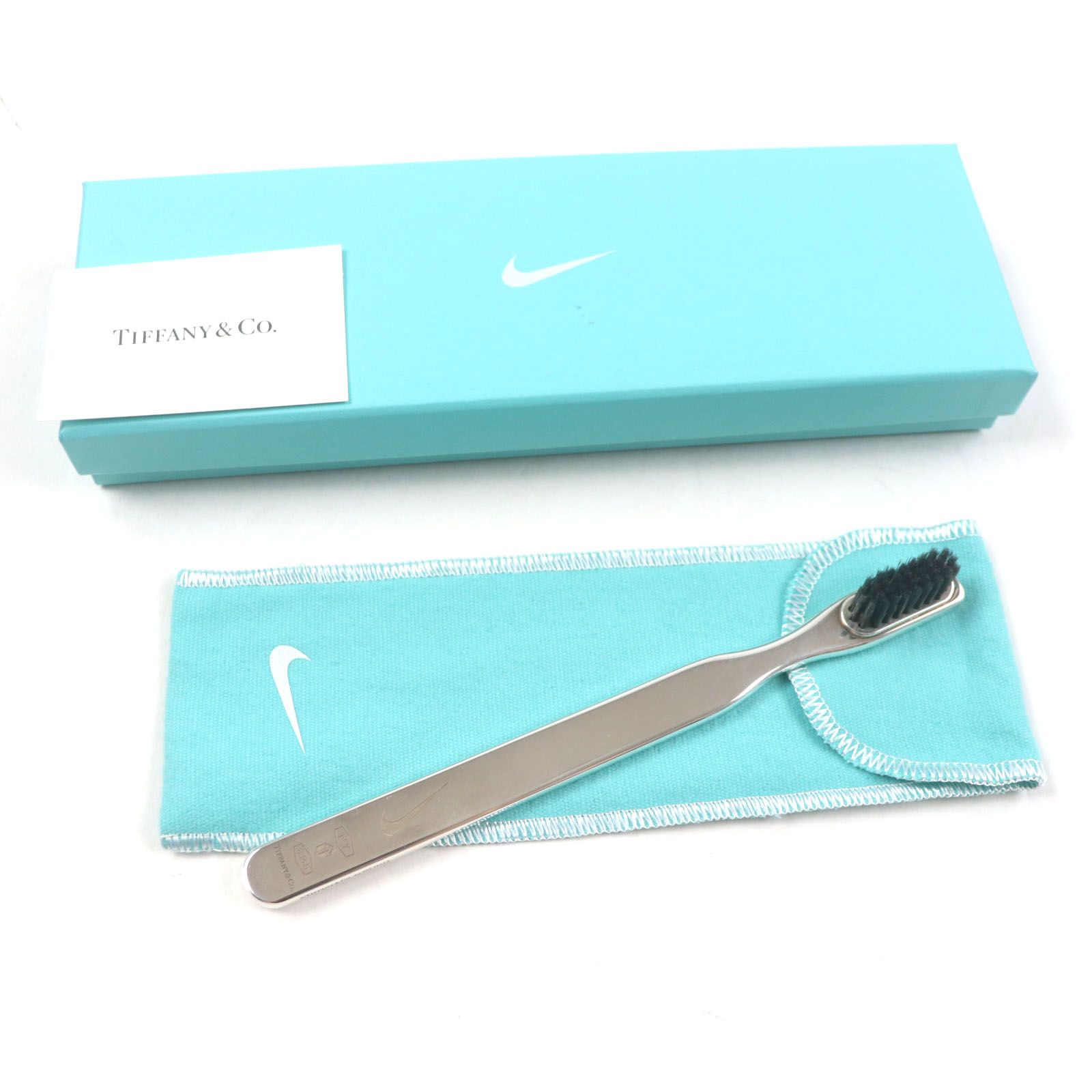 美品▽Tiffany&Co. NIKE ティファニー ナイキ Ag925 ロゴ刻印