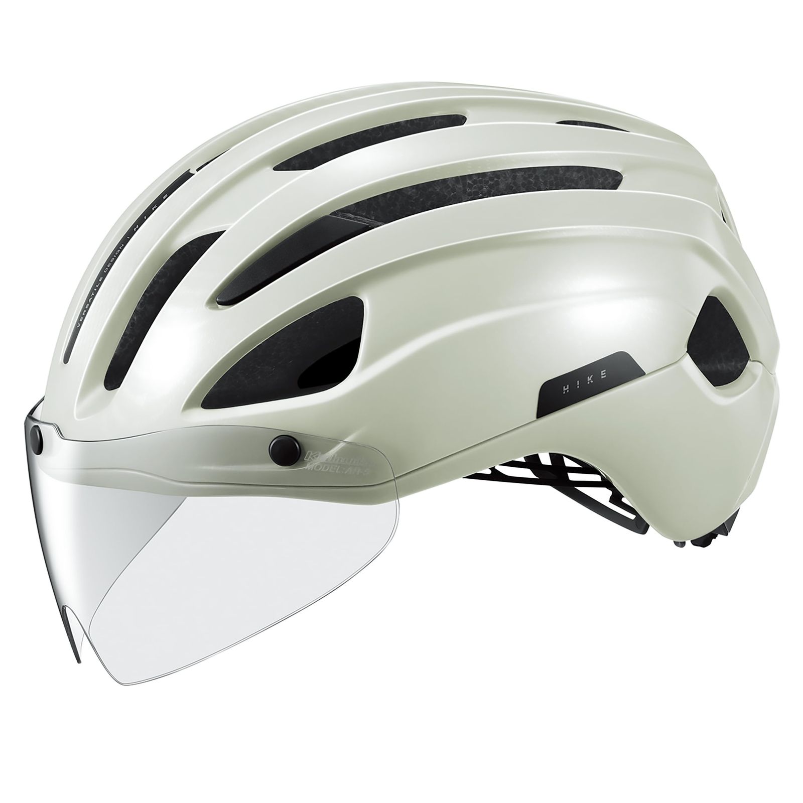 OGK KABUTO オージーケーカブト 自転車 ヘルメット HIKE ハイク サイズ S|M 頭囲 55-58cm カラー オフホワイト