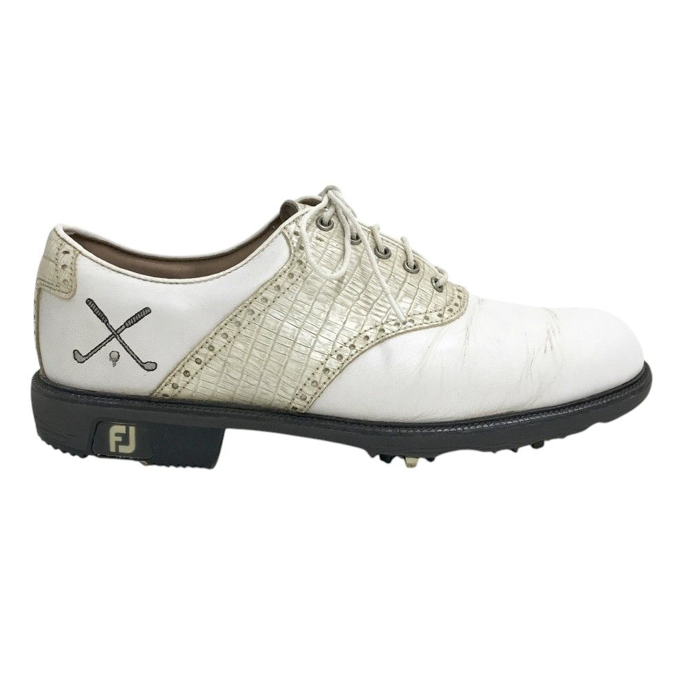 FOOT JOY フットジョイ ショップ ICON ゴルフシューズ クロコ型押し