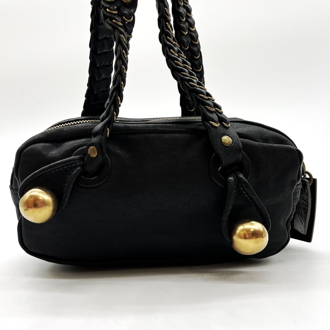 Chloé クロエ ベイ ブラック ハンドバッグ brandbayshop_v0078093400