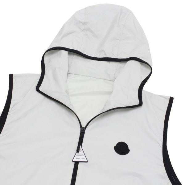 ☆モンクレール 2024年 VALLESE 美品 3 アイスグレー ベスト☆ MONCLER