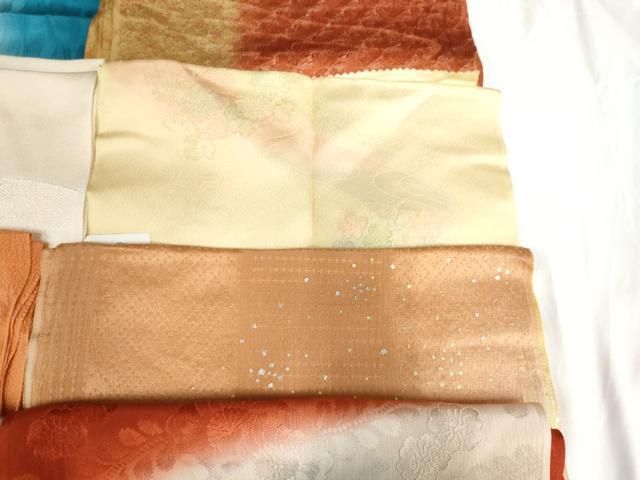 平和屋本店□和装小物 帯揚げ10枚 逸品 未使用 DZAA10944kh5 平和屋