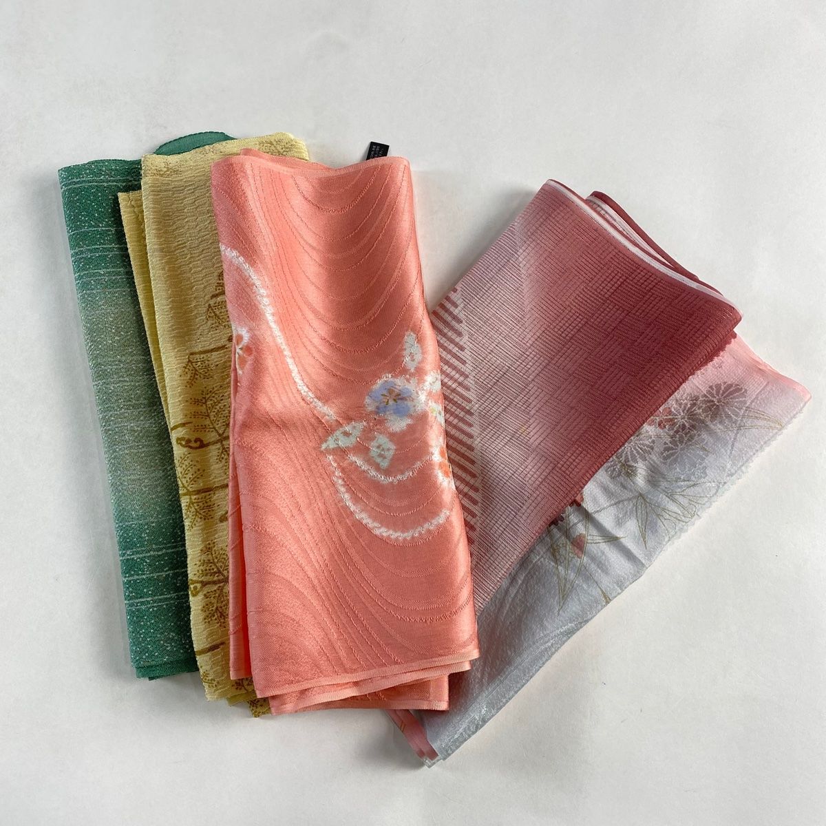 平和屋着物☆和装小物 上質な帯揚げ10枚セット 逸品 DAAK7990xg