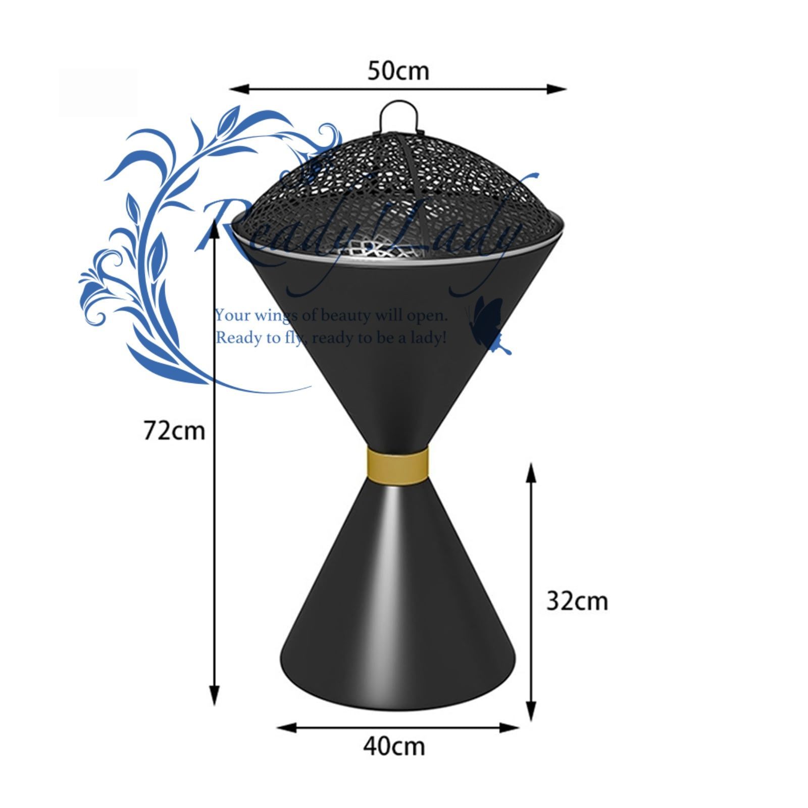 ファイヤーピット ファイヤーピットグリルストーブ屋内木炭ストーブ火鉢 テーブル家庭用薪ヒーター屋外グリルスタンド無煙火鉢 組み立て簡単 OLIVEOS_COM_TR