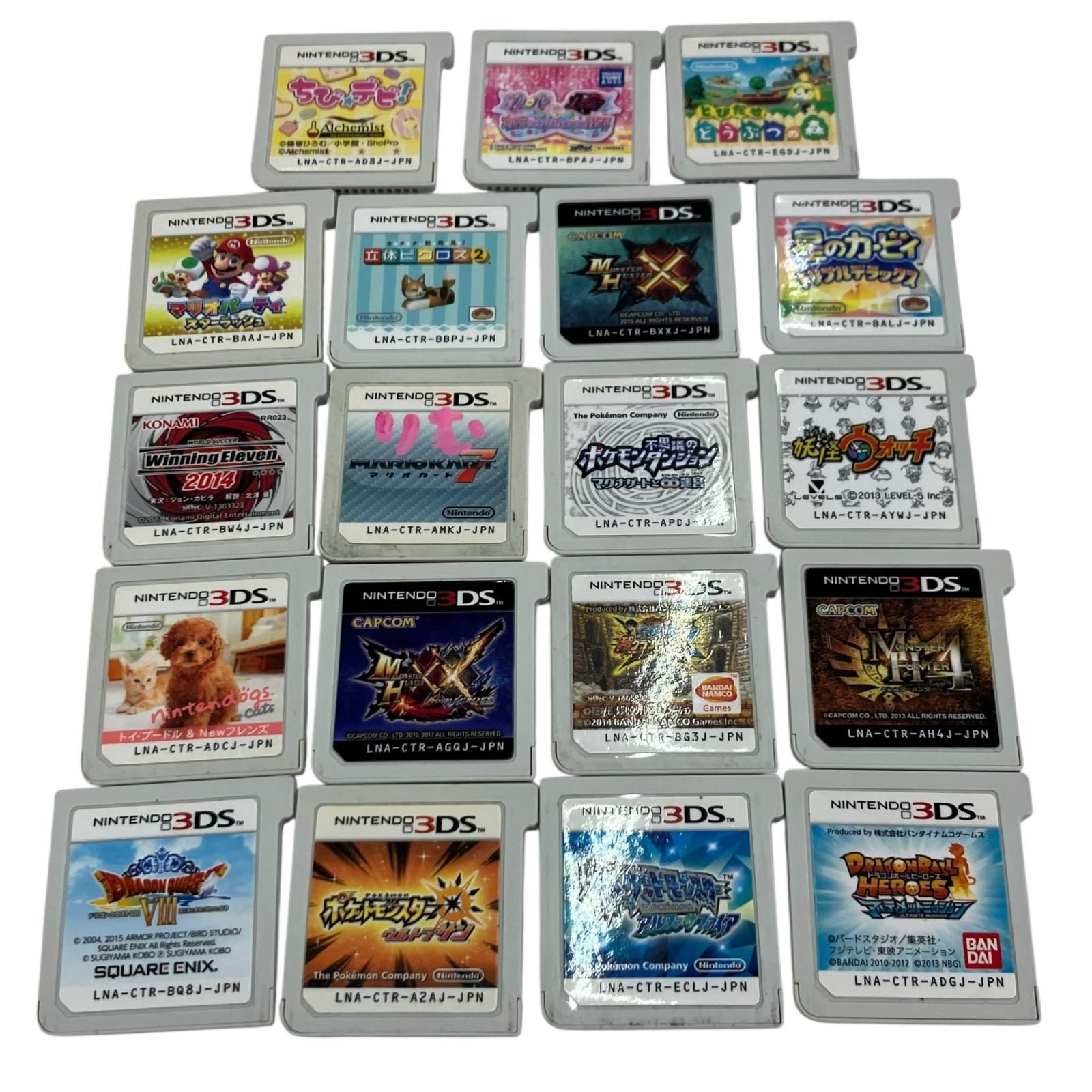 ニンテンドー3DS ソフトセット 6本 ニンテンドーDS・3DS Nintendo 3DS