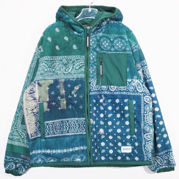 NEIGHBORHOOD ネイバーフッド 23AW BANDANA PATTERN FLEECE JACKET  