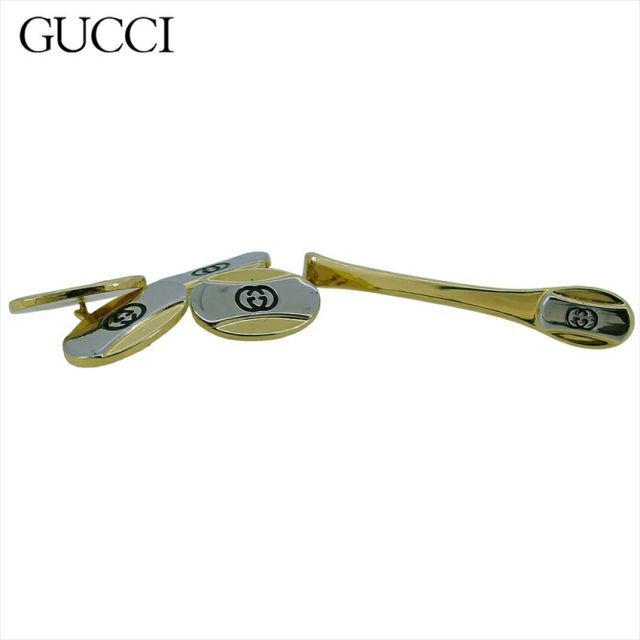 グッチGUCCIネクタイピン シルバー ゴールド GUCCI グッチ ネクタイピン タイピン シルバー GG
