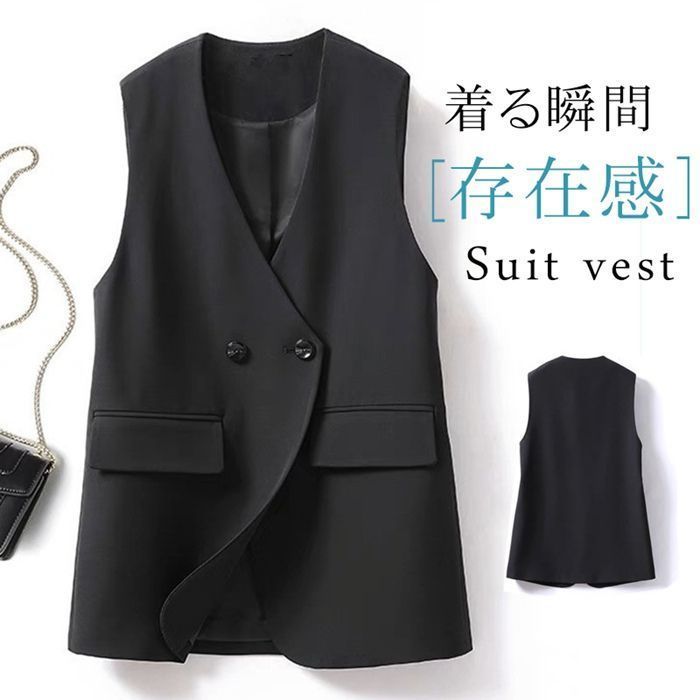 美品　Theory　23SS　リネン　ロングジレ　ベスト　ブラック　S 美品 Theory 23SS リネン ロングジレ ベスト ブラック S - メルカリ