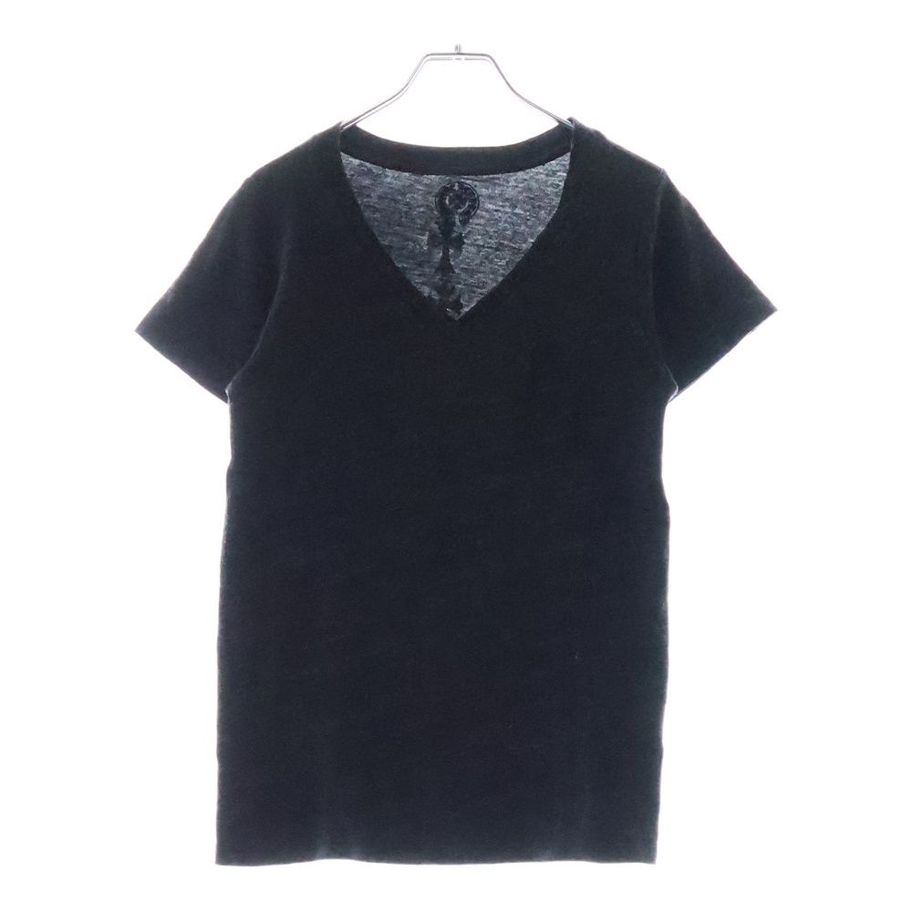 CHROME HEARTS (クロムハーツ) V Neck Tee バッククロス Vネック