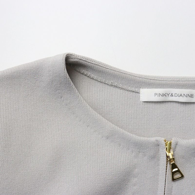 定価2.9万 2023AW ピンキー＆ダイアン PINKY & DIANNE ノーカラー
