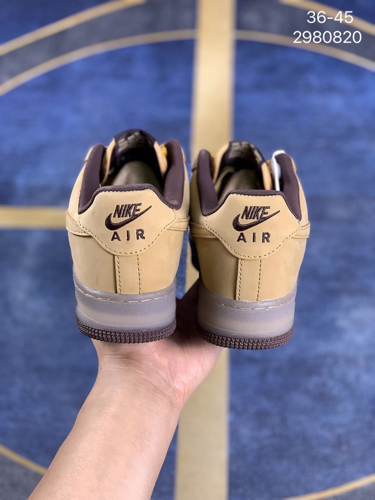 NIKE ナイキ AIR FORCE 1 LOW 'WHEAT MOCHA' エア フォース ワン ロー "ウィート モカ" メンズ レディース スニーカー WHEAT/WHEAT-DARK MOCHA ウィート/ウィート ダークモカ DC7504-700