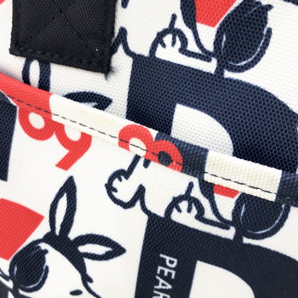 PEARLY GATES パーリーゲイツ カートバッグ スヌーピー ホワイト系