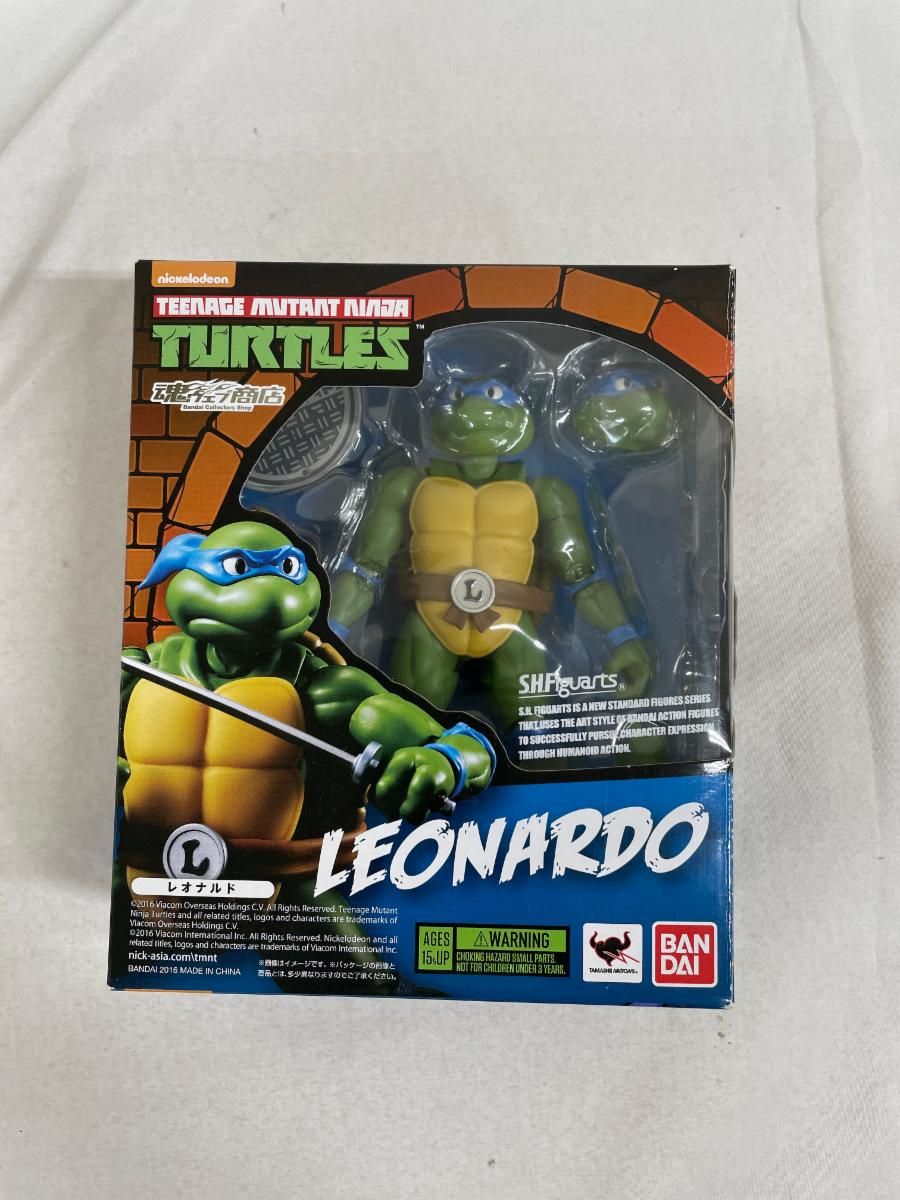 S.H.フィギュアーツ Teenage Mutant Ninja Turtles レオナルド 約150mm PVC&ABS製 塗装済み可動フィギュア S.H.フィギュアーツ Teenage Mutant Ninja Turtles レオナルド