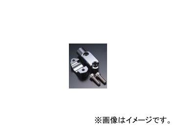2輪 POSH Faith ハンドルマウントミラーアダプター シルバー 000708-03