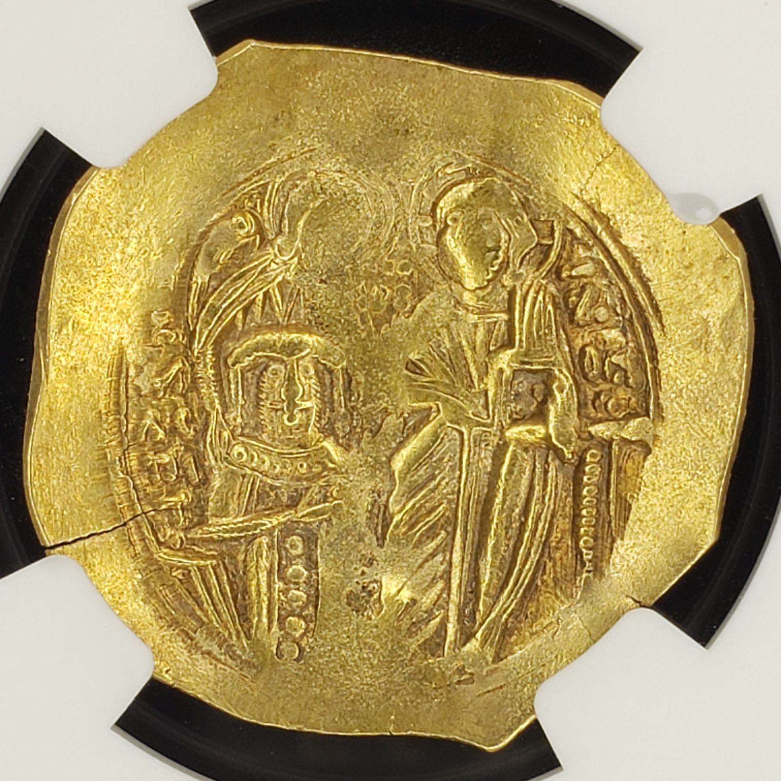 シンプルでおしゃれ ビザンツ帝国 古代金貨