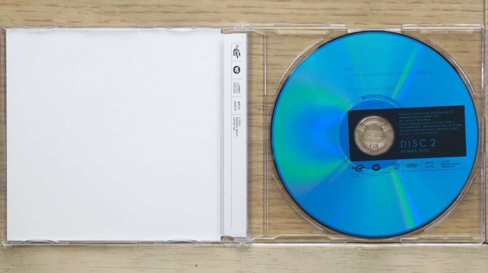 国内盤CD☆槇原敬之/Noriyuki Makihara□ 10.Y.O.~THE ANNIVERSARY