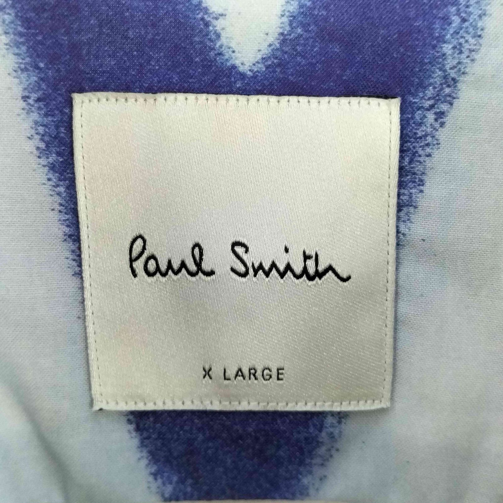 ポールスミスPaul Smithスプレーロゴ プリント長袖シャツ Paul Smith（ポールスミス）の「Spray Logo プリントシャツ
