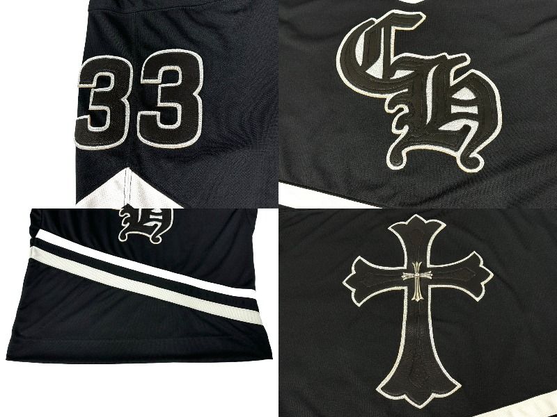 CHROME HEARTS クロムハーツ PPO HOCKEY JERSEY ホッケーシャツ サイズ