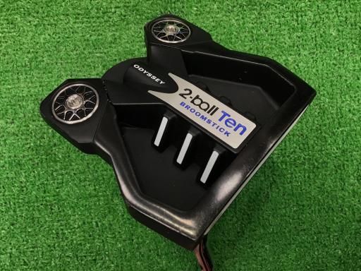 オデッセイ 2-BALL TEN TOUR LINED BROOMSTICK 2025 45インチ パター PT スチール フレックスその他 メンズ 男性用 右利き 右用 Cランク ゴルフクラブ