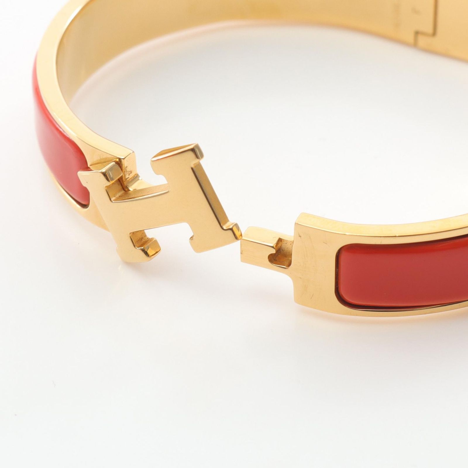 エルメス HERMES バングル クリッククラックPM GP（ゴールドメッキ