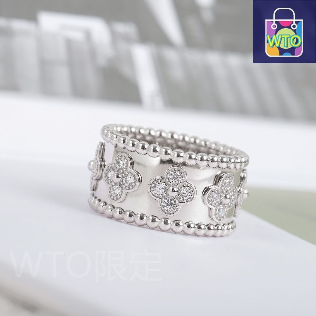 四つ葉模様リング｜