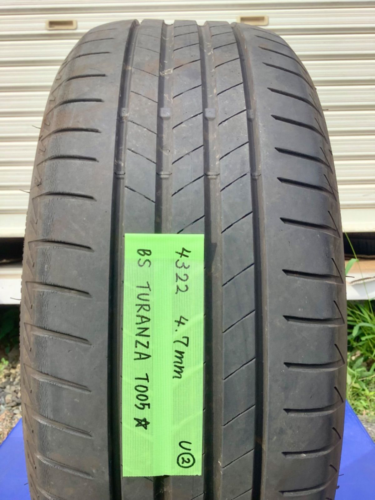 【2025新春福袋】 値下げ［送料込み］225/55R17 BRIDGESTONE TURANZA T005 タイヤ・ホイール