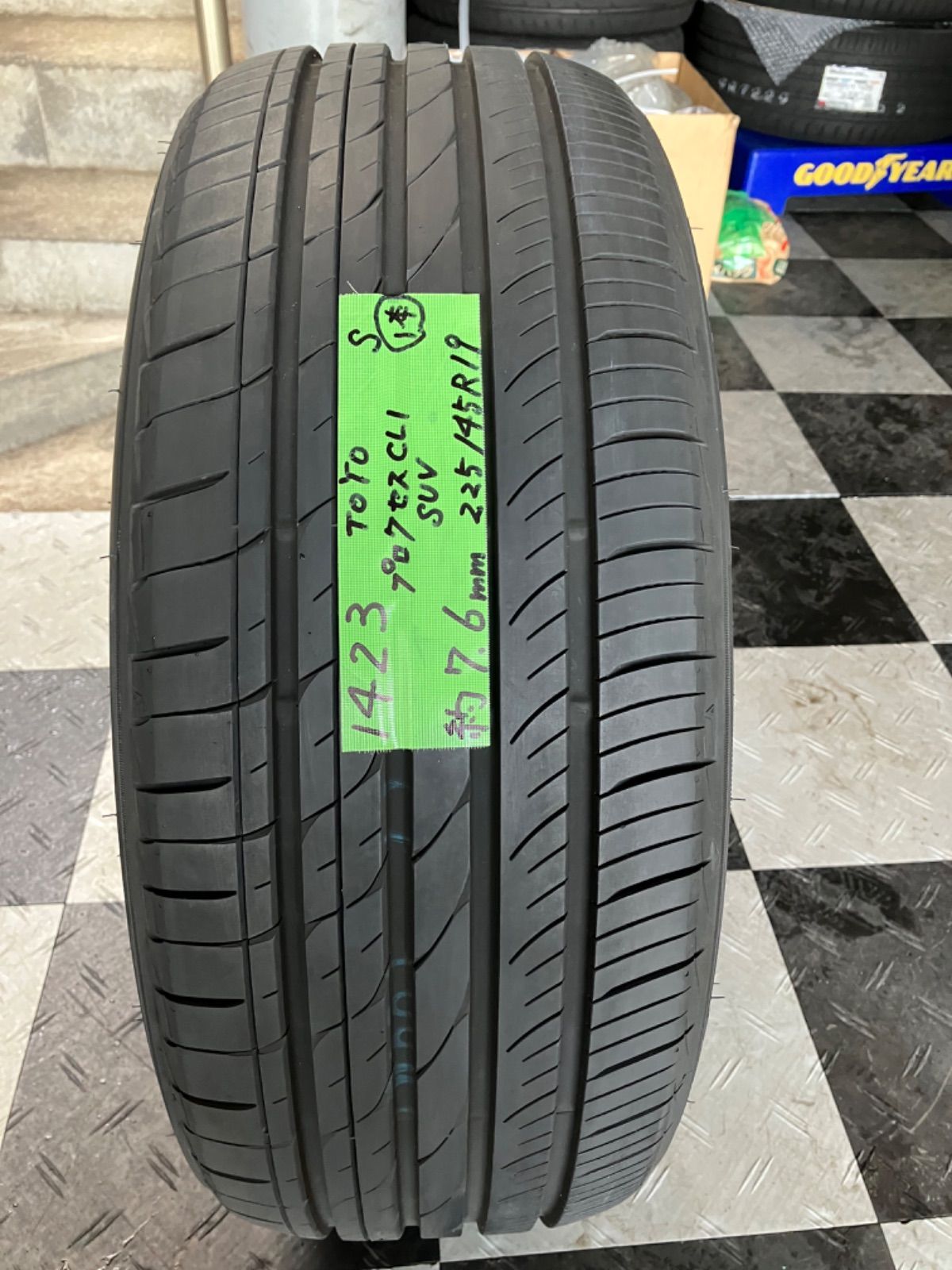 送料込み］TOYO PROXES CL1 SUV トーヨー プロクセス CL1 SUV 225/45R19 96W 中古タイヤ1本 - メルカリ