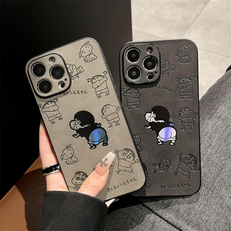 クレヨンしんちゃん iPhone15 Pro 用 ケース クレヨンしんちゃん