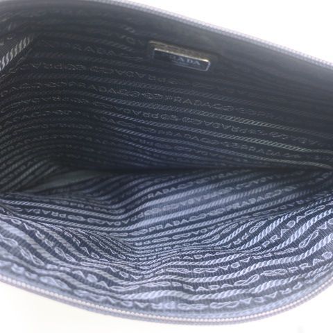 美品】PRADA プラダ A4サイズ クラッチバッグ セカンドバッグ