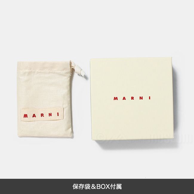 新品未使用】MARNI マルニ 財布 二つ折り財布 BILLFOLD W/COINPURSE