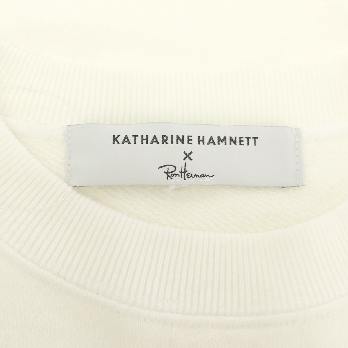 Ron herman KATHERINE HAMNETT スウェット トレーナー 新品 L Ron Herman REIGNING CHAMP 別注 コラボ ロンハーマン