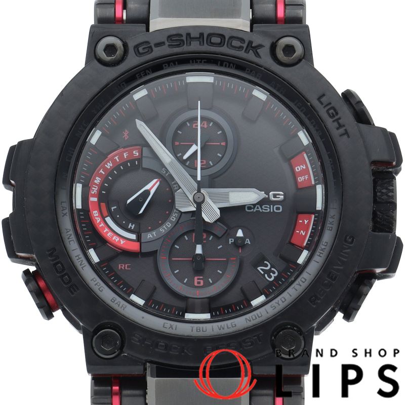 カシオ G-SHOCK MT-G ソーラー電波時計 MTG-B1000XBD-1AJF 箱 保証書 カーボン メンズ時計 ブラック