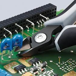 ESD精密エレクトロニクスニッパー125mmテーパーヘッド7932-125ESD