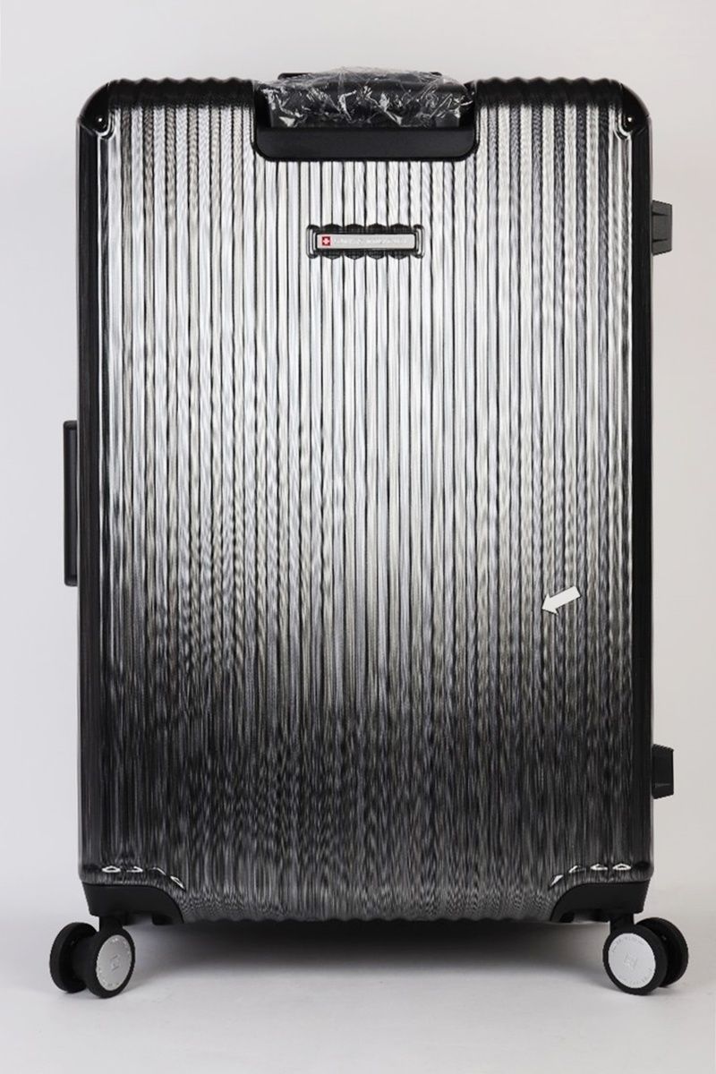 スイスミリタリー SM-I828 28in スーツケース 105L チタン TSAロック