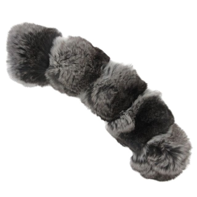 MOONBAT ムーンバット 美品 チンチラファー ティペット マフラー 毛皮