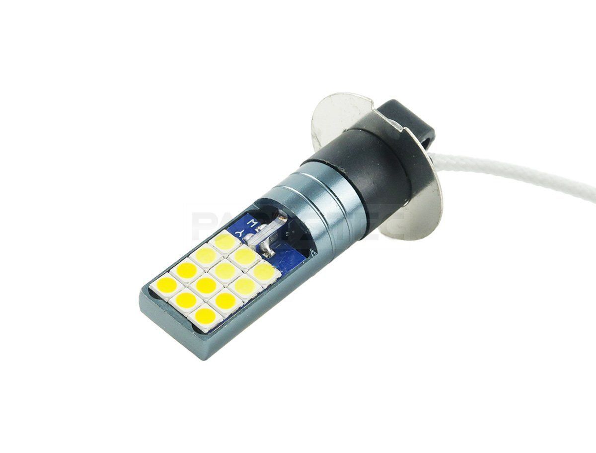 12V 24V 対応 H3 LED フォグ ランプ バルブ 2個セット イエロー 黄色 2000lm トラック いすゞ 07 エルフ レンジャープロ  / 134-113×2【4.1】 - メルカリ