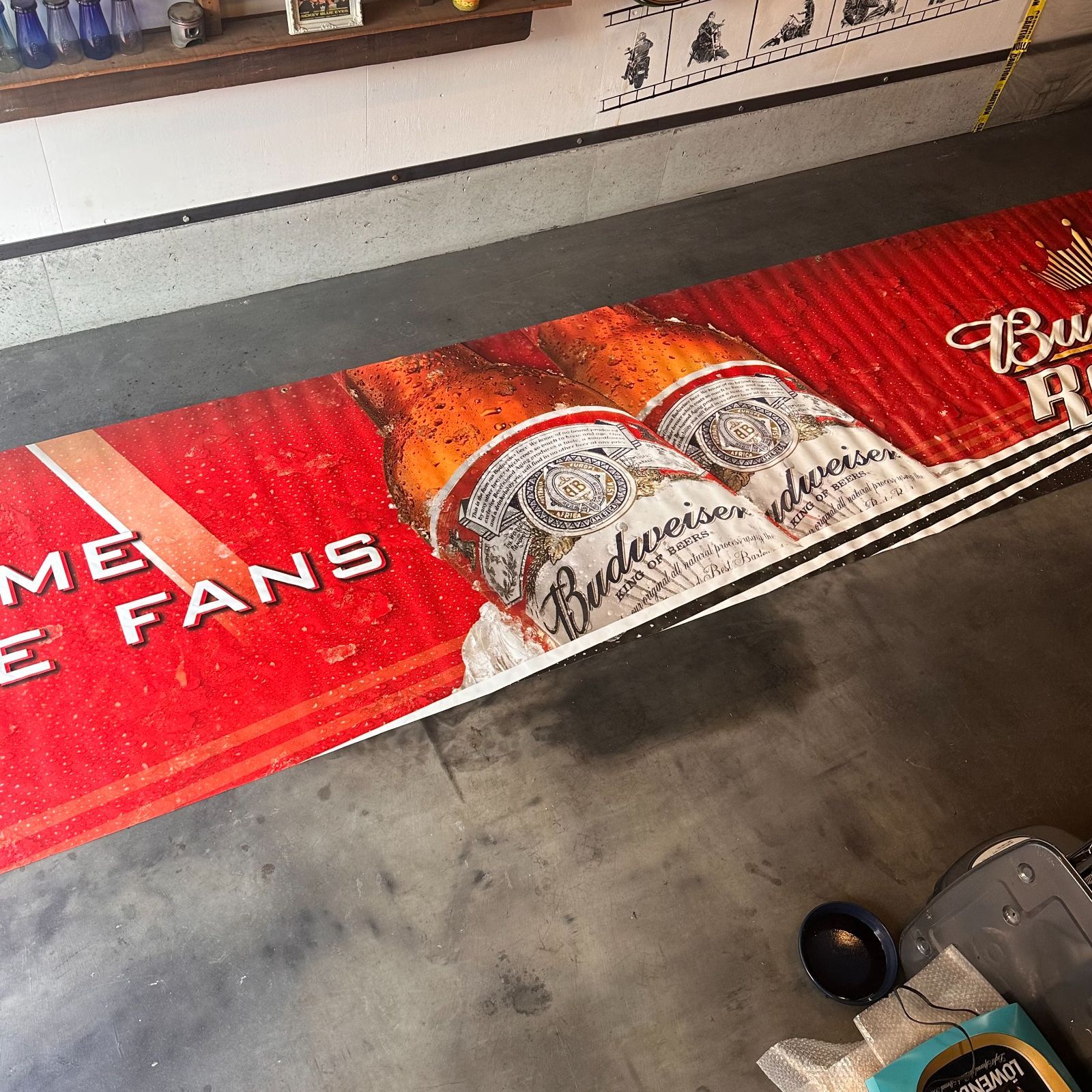 Budweiser Racingバナー