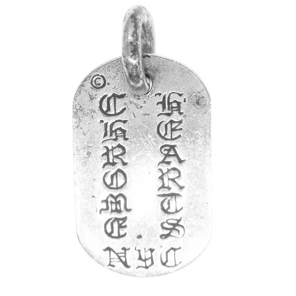 CHROME HEARTS クロムハーツ（原本無） ペンダントトップ DOGTAG NYC