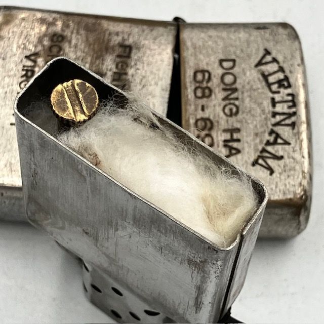 ベトナムジッポ　2個セット Zippo ジッポー USED FINISH Vietnamese style ベトナム風 2UDN