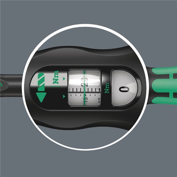 WERA ヴェラ 4点組 差込14×18mm クリックトルクレンチセット X7 10-100Nm スパナヘッド×3個 ケース付 343978