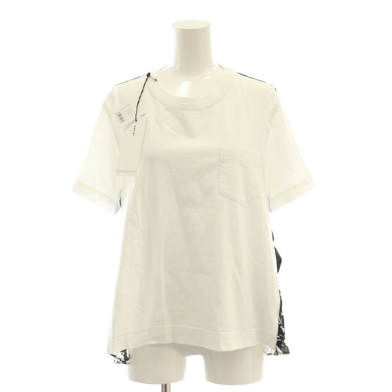 全信頼を寄せる サカイ sacai カットソー Tシャツ T-shirt Print Floral 23SS Tシャツ(半袖/袖なし)
