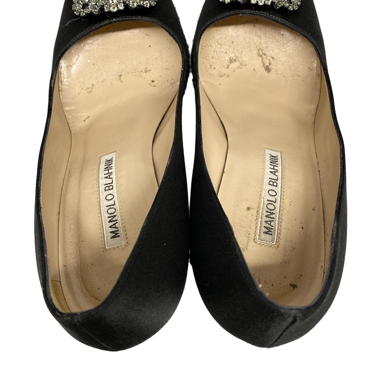 MANOLO BLAHNIK(マノロブラニク) パンプス 36 レディース 黒
