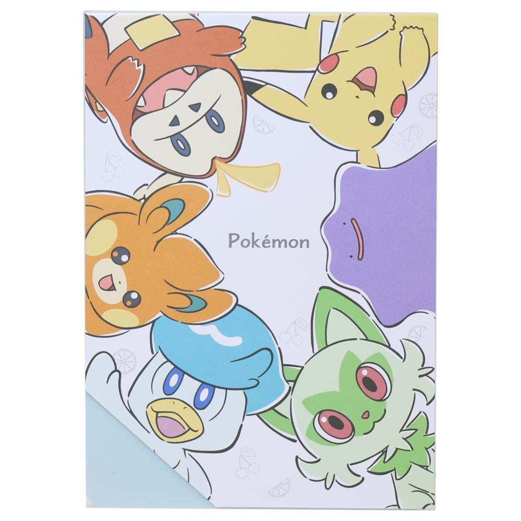 メール便】ポケットモンスター メモ帳 クリアシートメモ A6 ポケモンの