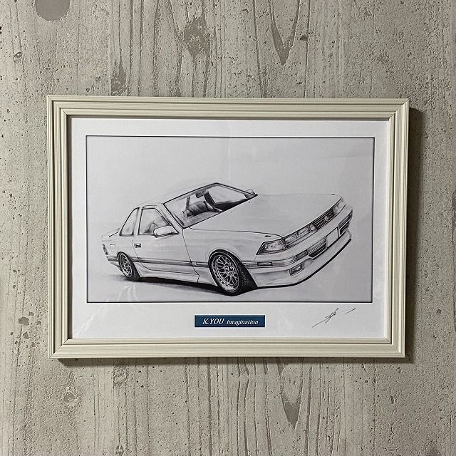 クラシックカー 油彩画 サインあり 楽天市場】NISSAN 日産 セドリック 430 鉛筆画 名車 旧車