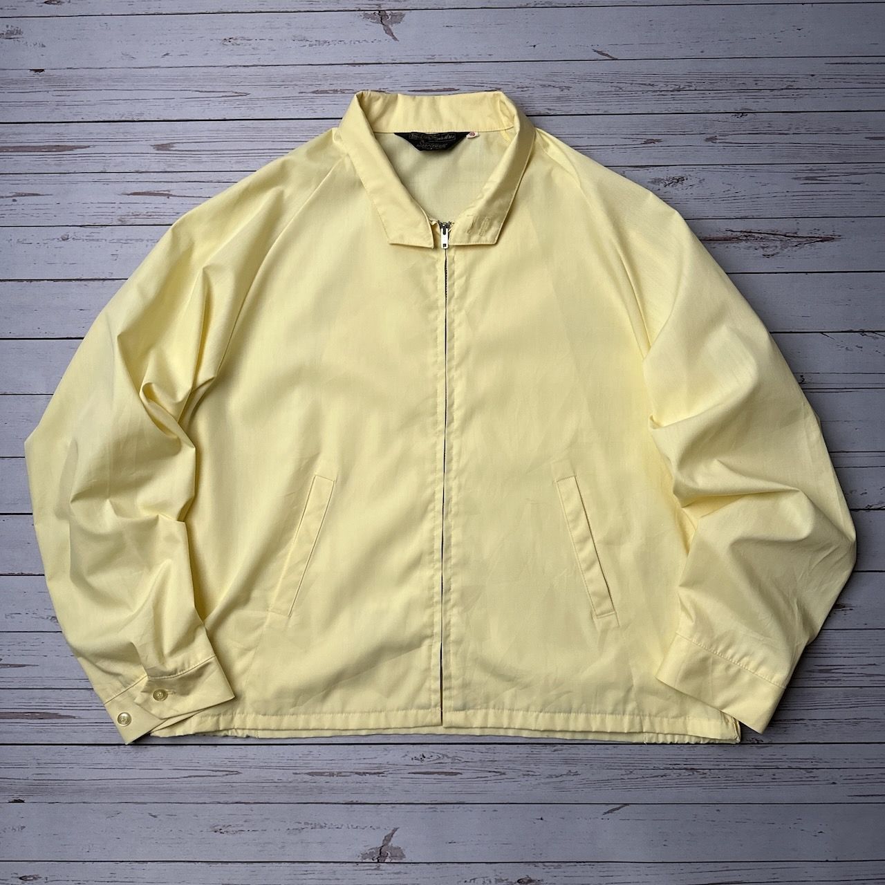 70s Sears スイングトップ 46サイズ 黄 Vintage ビンテージ 古着 