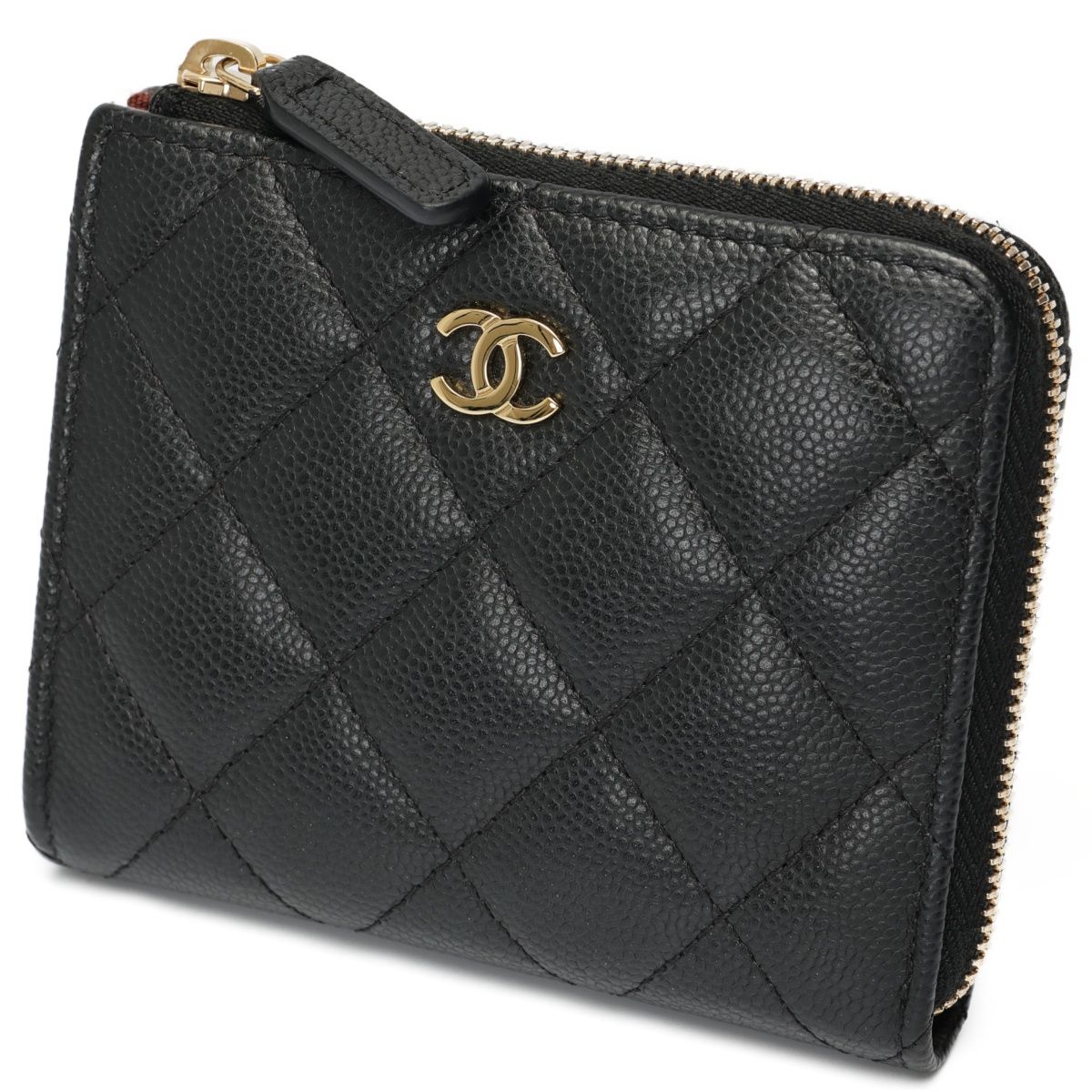 【25C/便利なL字ファスナー♪】CHANEL フラグメントケース フラグメントケース♢】CHANEL*L字型カードケース (CHANEL