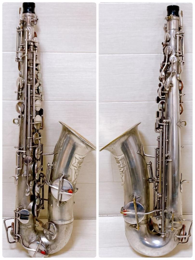 ヴィンテージ 激 彫刻入り ブッシャー アルトサックス ケース