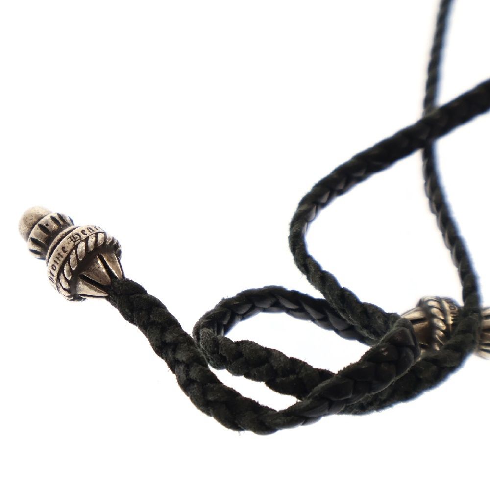 CHROME HEARTS (クロムハーツ) LEATHER BRAID ボロチップ レザー