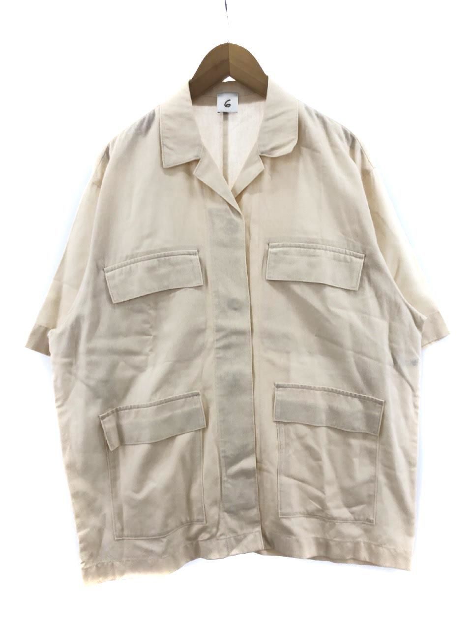 6 ROKU POCKET COVERALL 38 ベージュ - www.port-toamasina.com